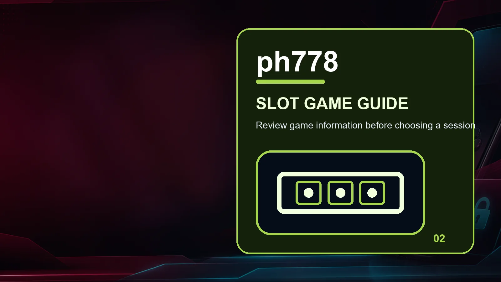 ph778 slots full-width visual guide 2